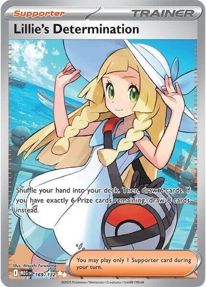 Lillie's Determination - 169/132, ME01: Mega Evolution 169/132