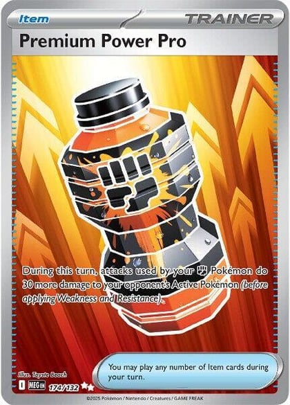 Premium Power Pro - 174/132, ME01: Mega Evolution 174/132