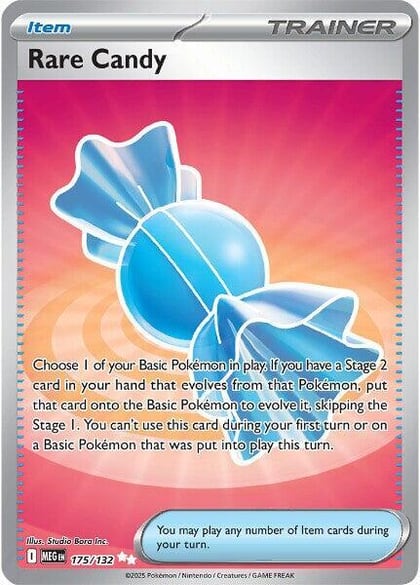 Rare Candy - 175/132, ME01: Mega Evolution 175/132