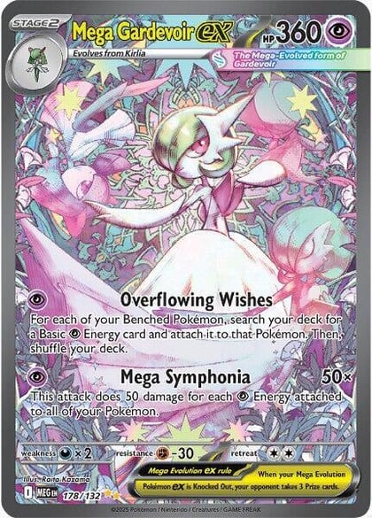 Mega Gardevoir ex - 178/132, ME01: Mega Evolution 178/132