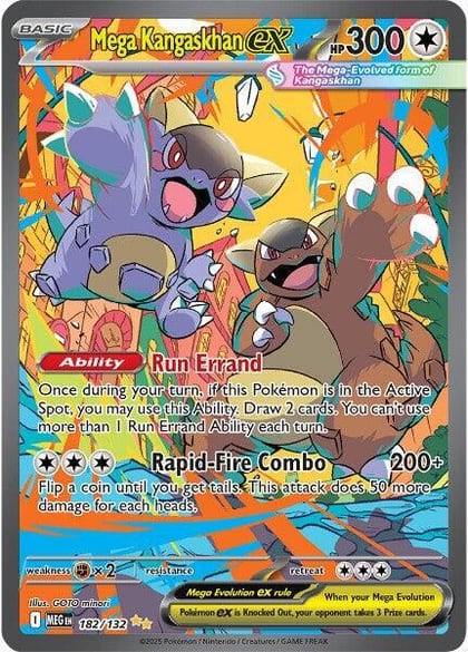 Mega Kangaskhan ex - 182/132, ME01: Mega Evolution 182/132