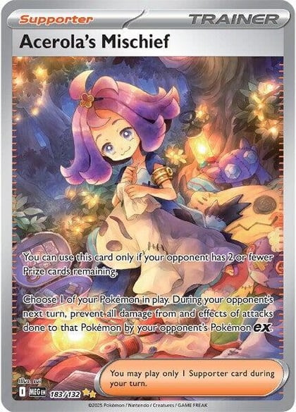 Acerola's Mischief - 183/132, ME01: Mega Evolution 183/132