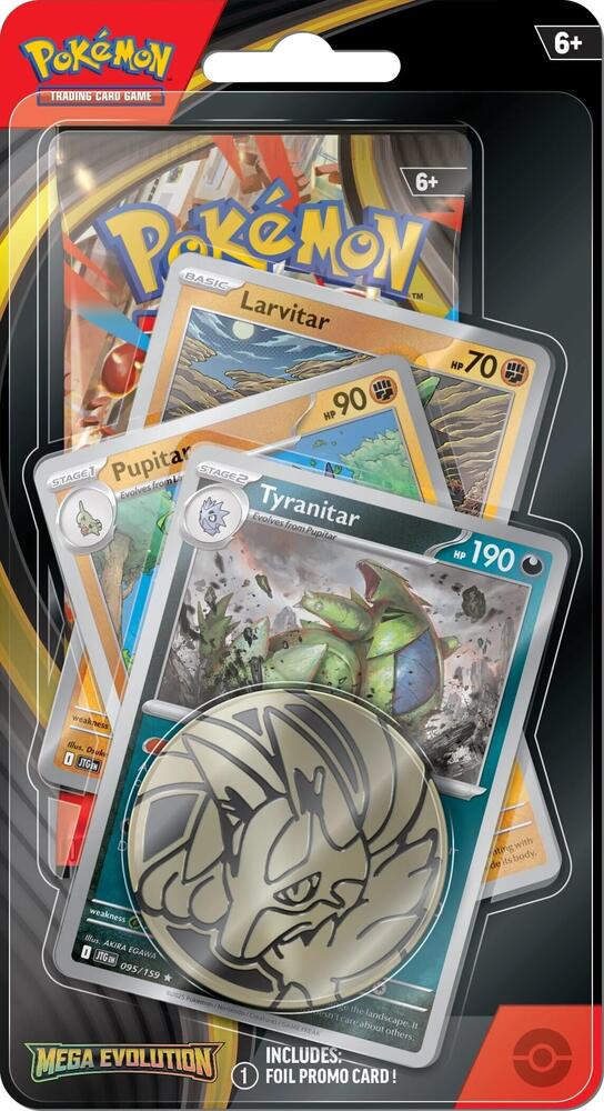Mega Evolution Premium Checklane Blister [Tyranitar], ME01: Mega Evolution P644360
