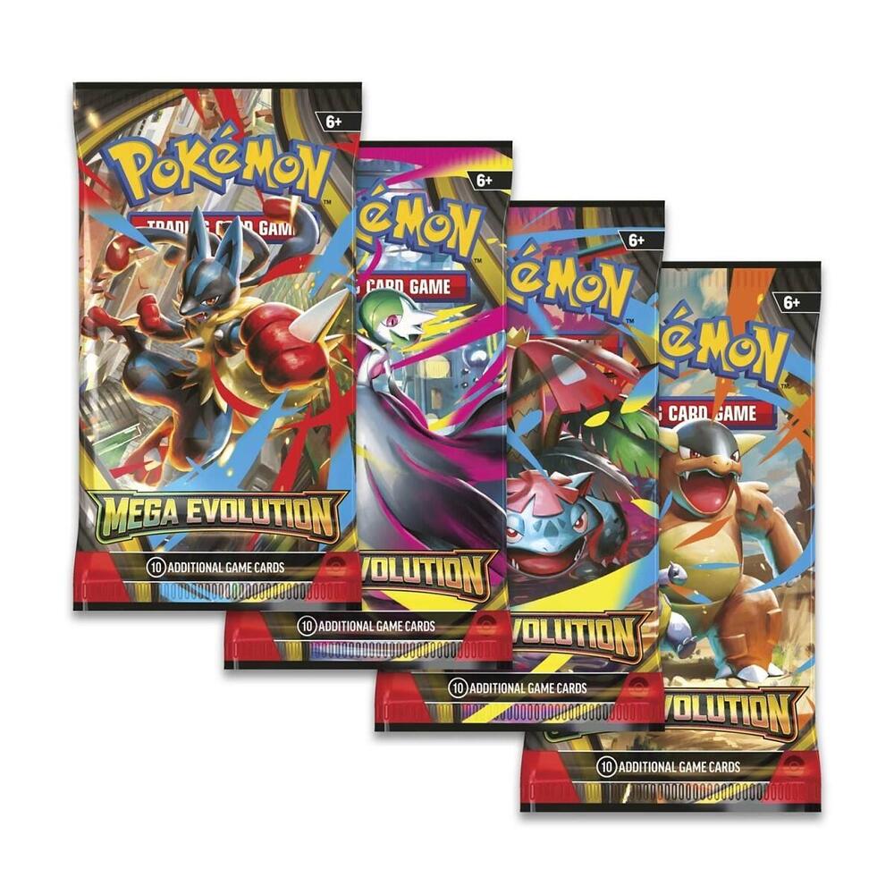 Mega Evolution Booster Pack Art Bundle [Set of 4], ME01: Mega Evolution P657875
