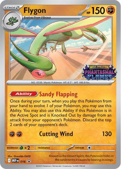 Flygon - 016, ME: Mega Evolution Promo 016