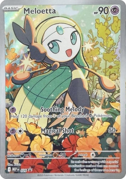 Meloetta - 026, ME: Mega Evolution Promo 026