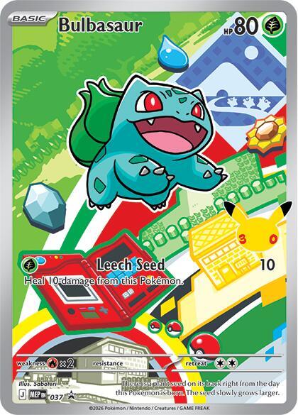 Bulbasaur - 037, ME: Mega Evolution Promo 037