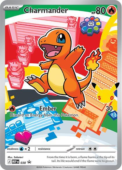 Charmander - 038, ME: Mega Evolution Promo 038