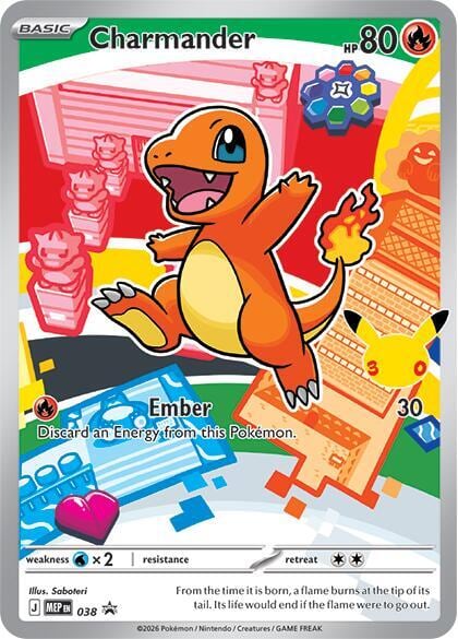 Charmander - 038, ME: Mega Evolution Promo 038