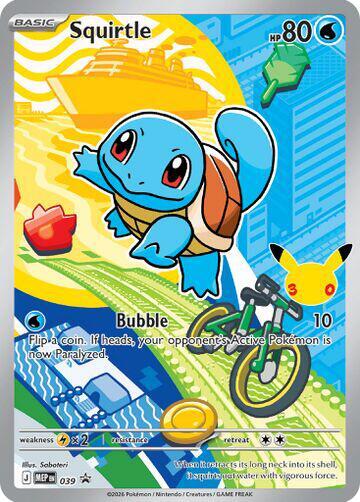 Squirtle - 039, ME: Mega Evolution Promo 039