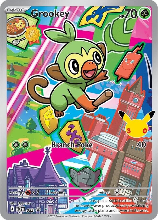 Grookey - 052, ME: Mega Evolution Promo 052
