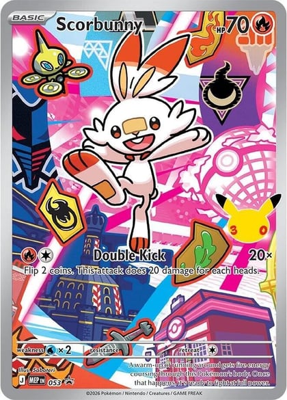 Scorbunny - 053, ME: Mega Evolution Promo 053