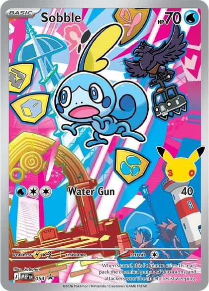 Sobble - 054, ME: Mega Evolution Promo 054