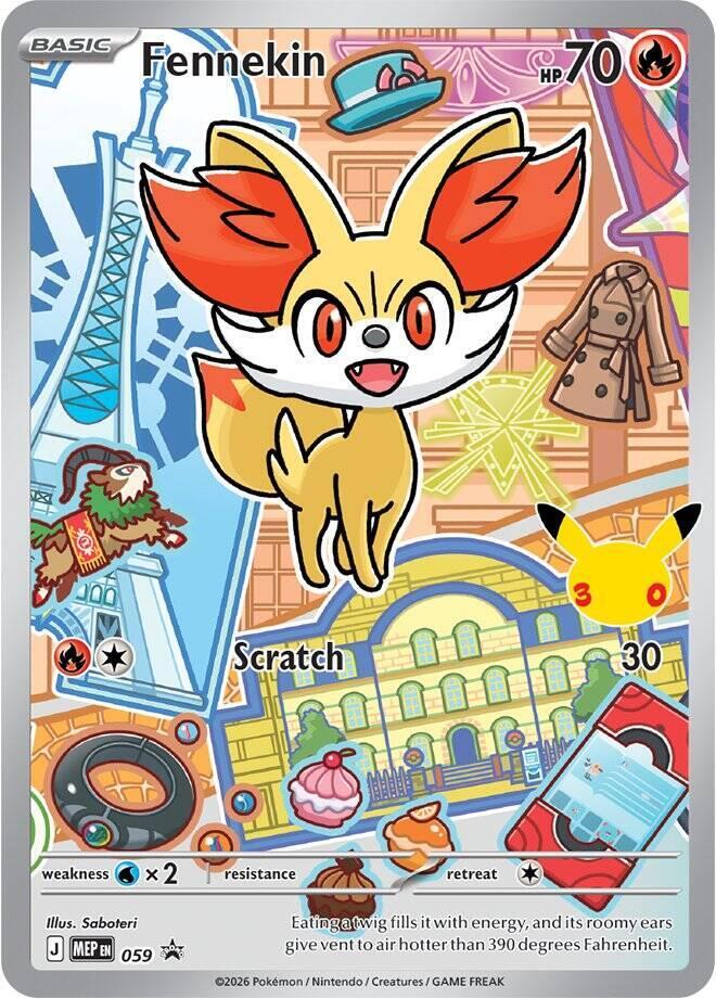 Fennekin -  059, ME: Mega Evolution Promo 059