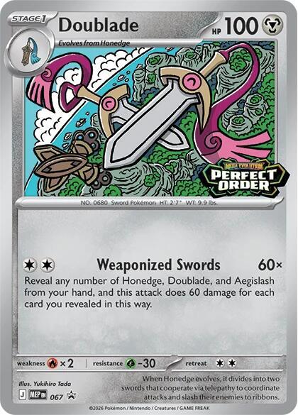 Doublade - 067, ME: Mega Evolution Promo 067