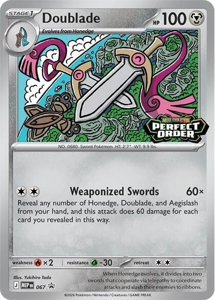 Doublade - 067, ME: Mega Evolution Promo 067
