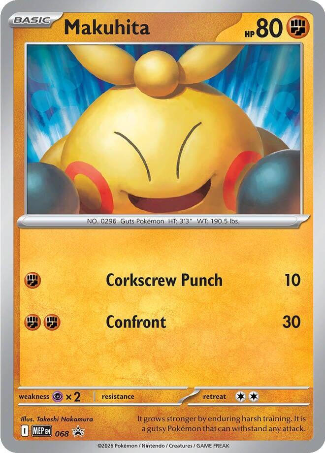Makuhita - 068, ME: Mega Evolution Promo 068