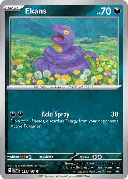 Ekans, SV: Scarlet & Violet 151 023/165