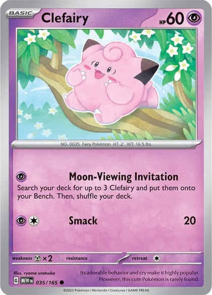 Clefairy, SV: Scarlet & Violet 151 035/165