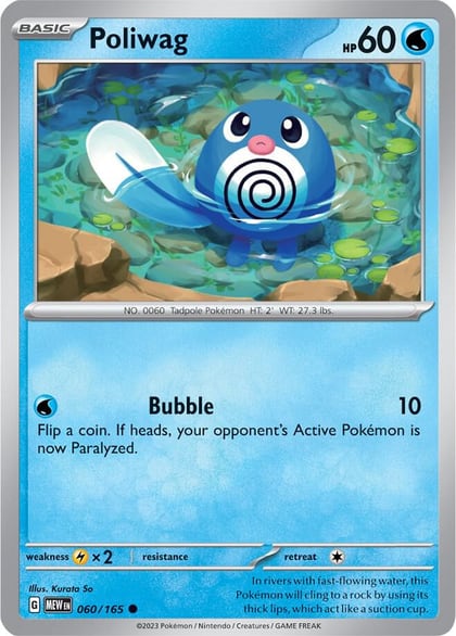 Poliwag, SV: Scarlet & Violet 151 060/165