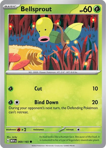 Bellsprout, SV: Scarlet & Violet 151 069/165