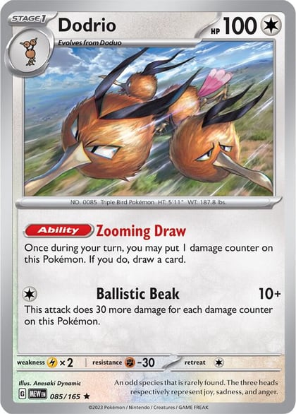 Dodrio, SV: Scarlet & Violet 151 085/165
