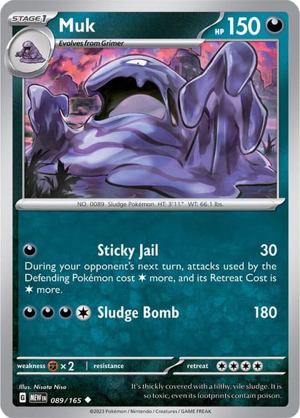 Muk, SV: Scarlet & Violet 151 089/165