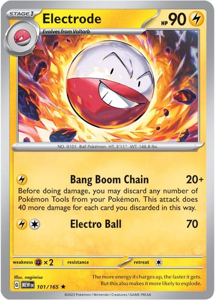 Electrode, SV: Scarlet & Violet 151 101/165