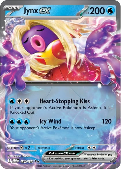 Jynx ex - 124/165, SV: Scarlet & Violet 151 124/165