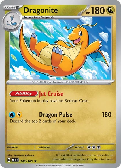 Dragonite, SV: Scarlet & Violet 151 149/165