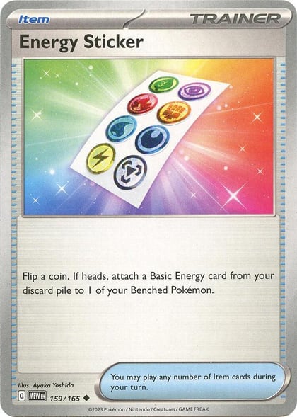 Energy Sticker, SV: Scarlet & Violet 151 159/165