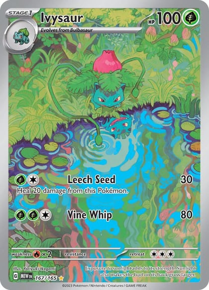 Ivysaur - 167/165, SV: Scarlet & Violet 151 167/165