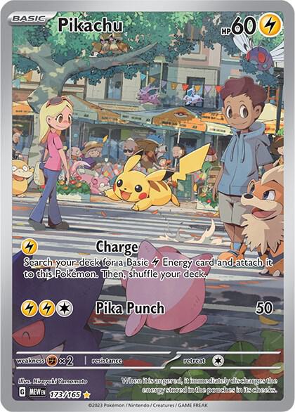 Pikachu - 173/165, SV: Scarlet & Violet 151 173/165