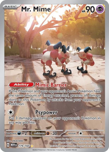 Mr. Mime - 179/165, SV: Scarlet & Violet 151 179/165