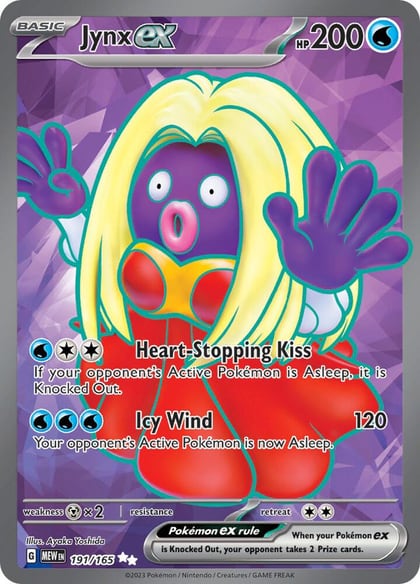 Jynx ex - 191/165, SV: Scarlet & Violet 151 191/165