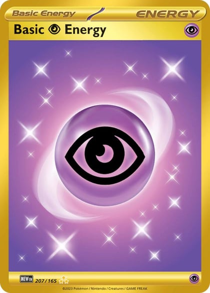 Basic Psychic Energy - 207/165, SV: Scarlet & Violet 151 207/165