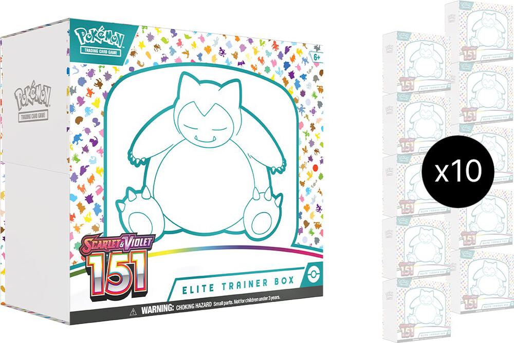 151 Elite Trainer Box Case, SV: Scarlet & Violet 151 P506640