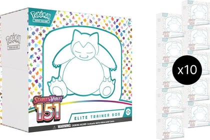 151 Elite Trainer Box Case, SV: Scarlet & Violet 151 P506640