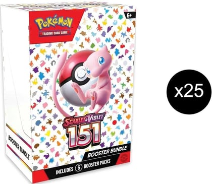 151 Booster Bundle Bulk Case, SV: Scarlet & Violet 151 P530105
