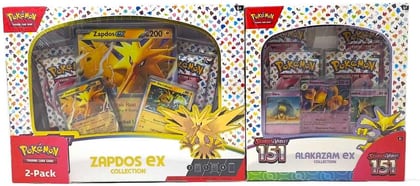 Costco Scarlet & Violet 151 Zapdos ex & Alakazam ex Bundle, SV: Scarlet & Violet 151 P692583