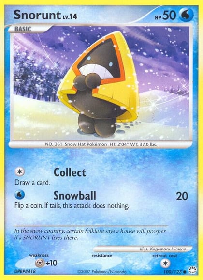 Snorunt, Mysterious Treasures 100/123