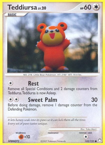 Teddiursa, Mysterious Treasures 105/123