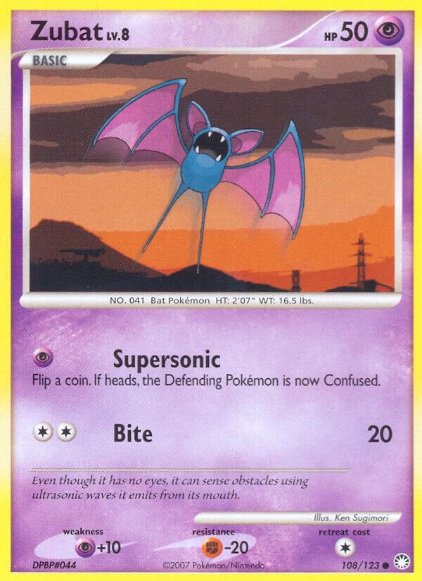 Zubat, Mysterious Treasures 108/123