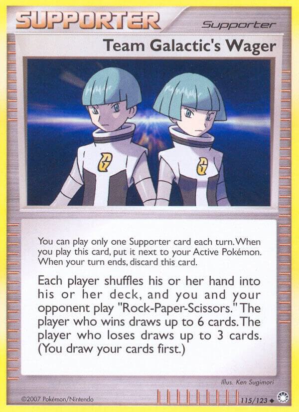Team Galactic's Wager, Mysterious Treasures 115/123