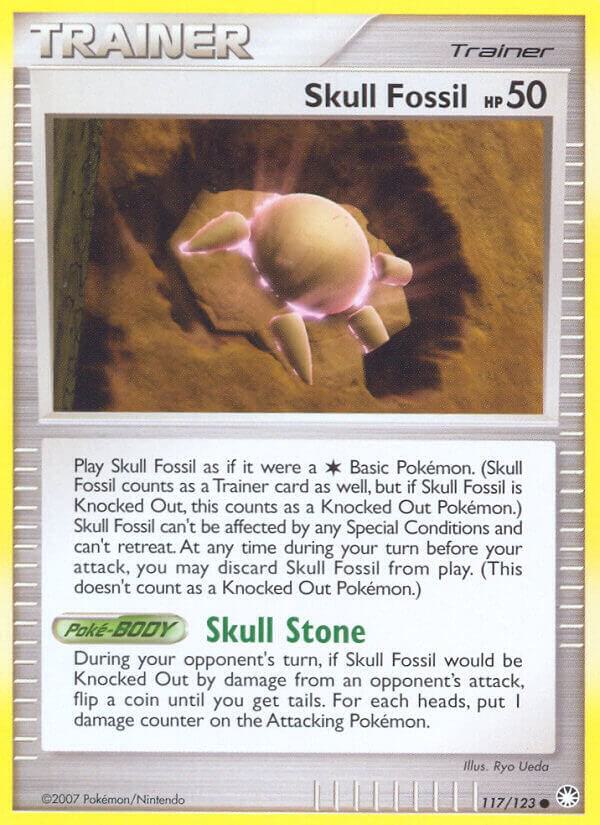 Skull Fossil, Mysterious Treasures 117/123