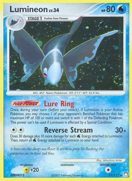 Lumineon, Mysterious Treasures 11/123