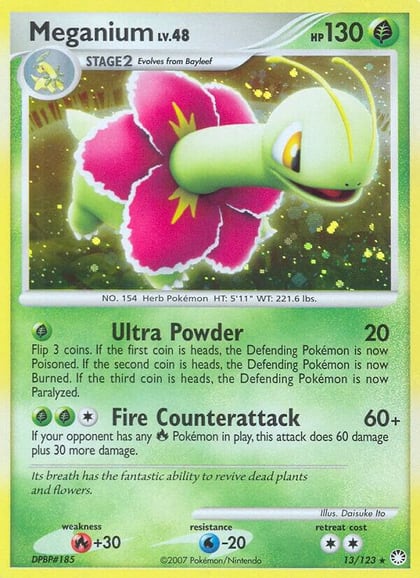 Meganium, Mysterious Treasures 13/123