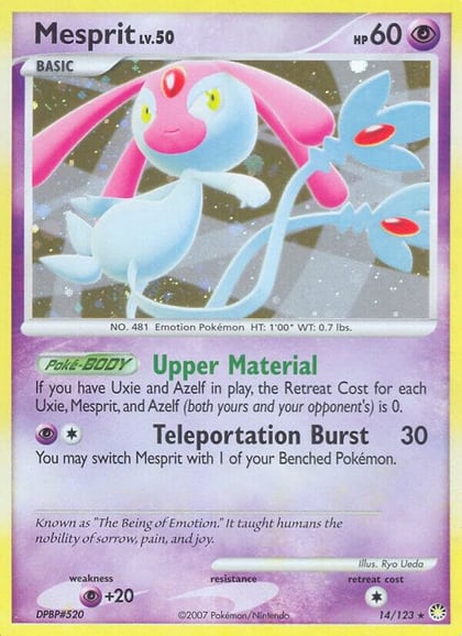 Mesprit, Mysterious Treasures 14/123