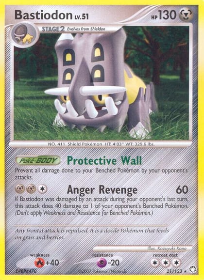 Bastiodon, Mysterious Treasures 21/123