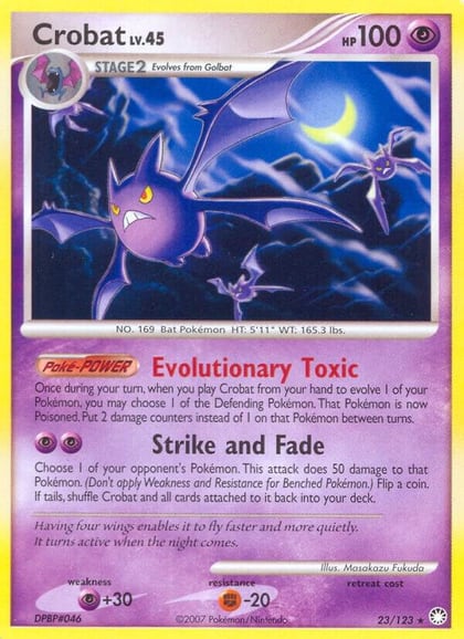 Crobat, Mysterious Treasures 23/123